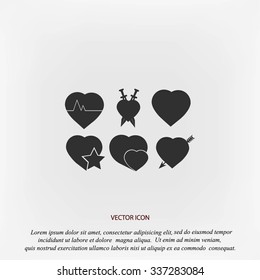 hearts icons 