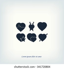 hearts icons 