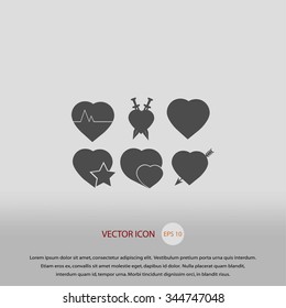 hearts icons 