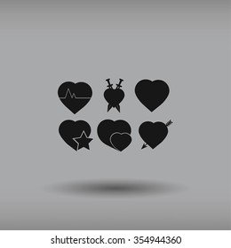 hearts icons 