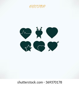 hearts icons 