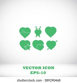 hearts icons 
