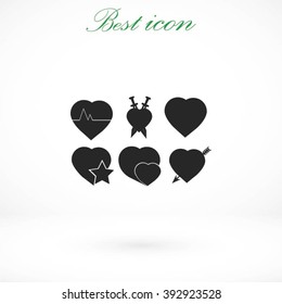 hearts icons 