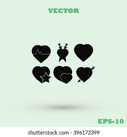 hearts icons 