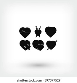 hearts icons 