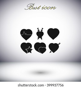 hearts icons 