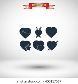 hearts icons 