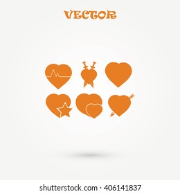 hearts icons 