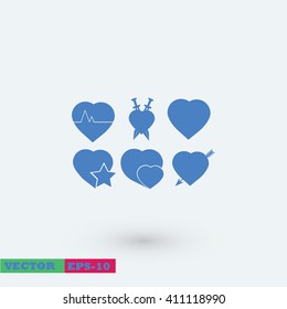 hearts icons 