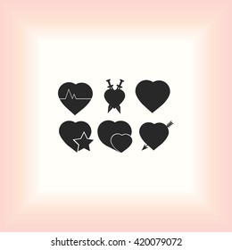 hearts icons 