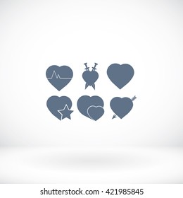 hearts icons 
