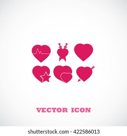 hearts icons 
