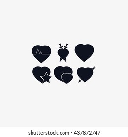 hearts icons 