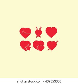 hearts icons 