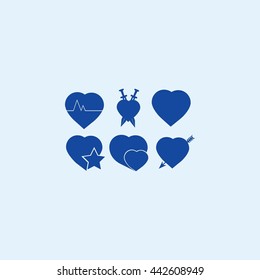 hearts icons 