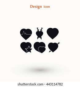 hearts icons 