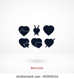 hearts icons 