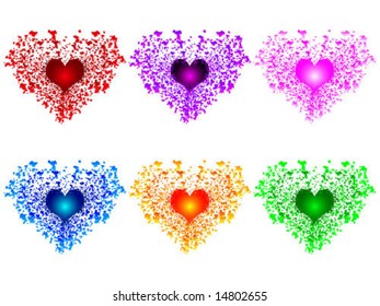 hearts illustration