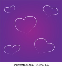 Hearts illustration