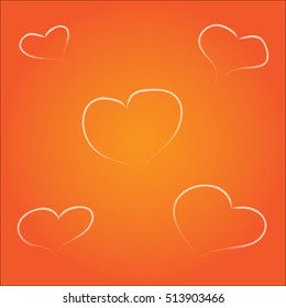 Hearts illustration