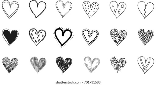hearts illustration