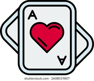 Hearts Line vector Icon Design