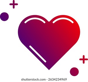 Hearts Line vector Icon Design