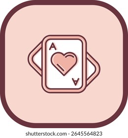 Hearts Line vector Icon Design