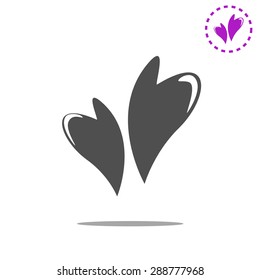 Hearts in love