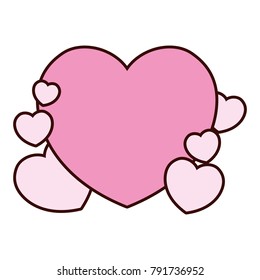 Hearts and love