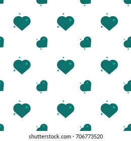 Hearts Of Love Amour Seamless Pattern Background