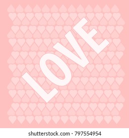 hearts, love background 