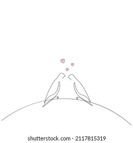 Hearts love background vector illustration