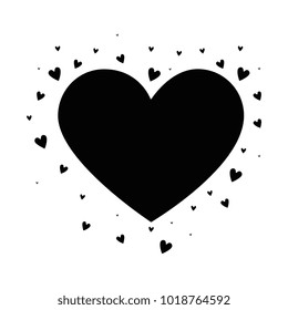 hearts love card icon