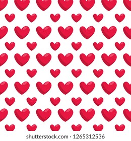 hearts love pattern background