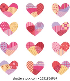 hearts love vector simple nice