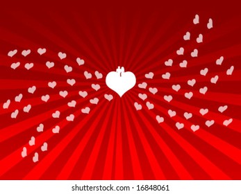hearts with lovers