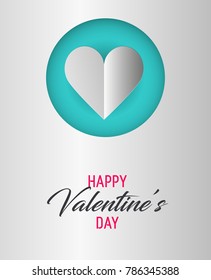Hearts on abstract love background. Happy valentine's day. Love romantic messages with hearts. February 14.Valentines day card, banner. Global love day. Three dimensional red hearts shapes.