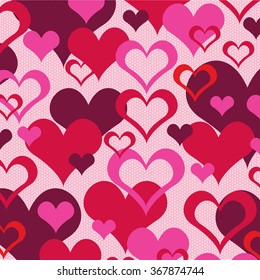 hearts on lace