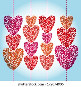 hearts on a string