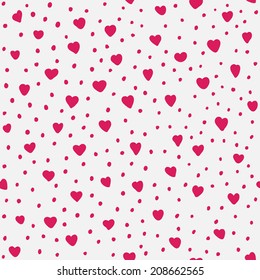 hearts pattern