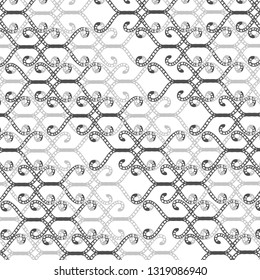 Hearts pattern. Animal print, texture background