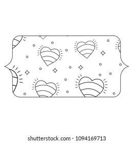 hearts pattern design