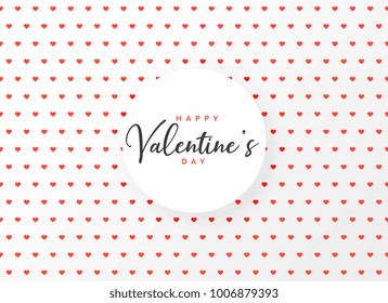 hearts pattern design background for valentine's day