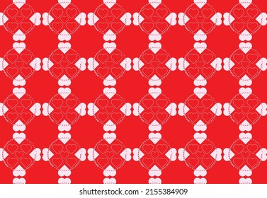 Hearts pattern design. Love concept. Design of textures and backgrounds