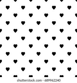 Hearts pattern swatch The background for printing on fabric, textiles,  layouts, covers, backdrops, backgrounds and Wallpapers, websites, Vector illustration seamless 