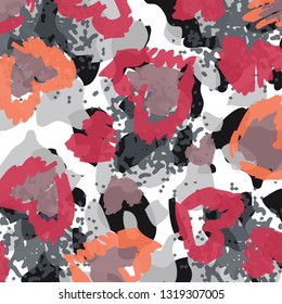Hearts pattern. Valentines Day  background