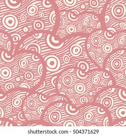 Hearts pattern for wedding or Valentine's Day. Pattern for greeting card.