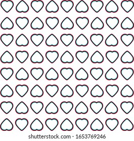 hearts patterns number two - Style valentine decoration romantic