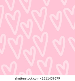 Corazones, fondo de textura transparente rosa